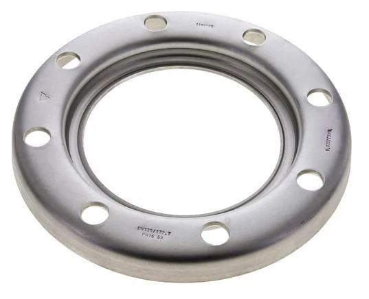 Flasque Libre DN200-PN10 Acier Inoxydable 1.4301 Pressé Semblable À DIN 2642 Et EN 1092-1 (Type 02)