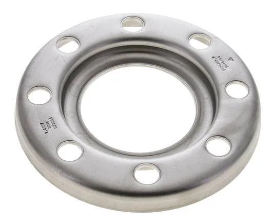 Flasque Libre DN80-PN10 Acier Inoxydable 1.4301 Pressé Semblable À DIN 2642 Et EN 1092-1 (Type 02)
