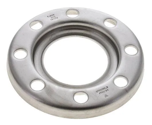 Flasque Libre DN80-PN10 Acier Inoxydable 1.4301 Pressé Semblable À DIN 2642 Et EN 1092-1 (Type 02)