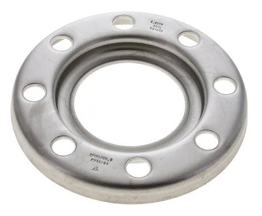 Flasque Libre DN80-PN10 Acier Inoxydable 1.4301 Pressé Semblable À DIN 2642 Et EN 1092-1 (Type 02)