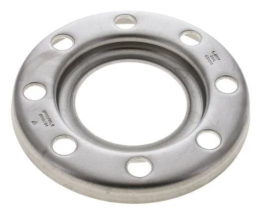 Flasque Libre DN80-PN10 Acier Inoxydable 1.4301 Pressé Semblable À DIN 2642 Et EN 1092-1 (Type 02)