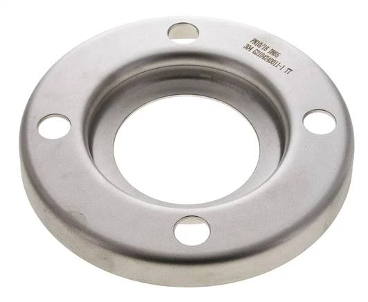 Flasque Libre DN65-PN10 Acier Inoxydable 1.4301 Pressé Semblable À DIN 2642