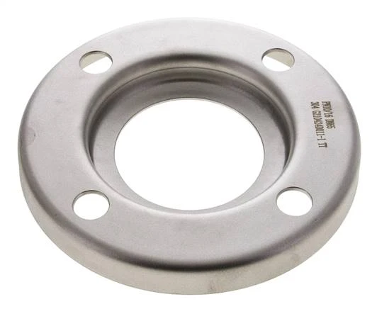 Flasque Libre DN65-PN10 Acier Inoxydable 1.4301 Pressé Semblable À DIN 2642