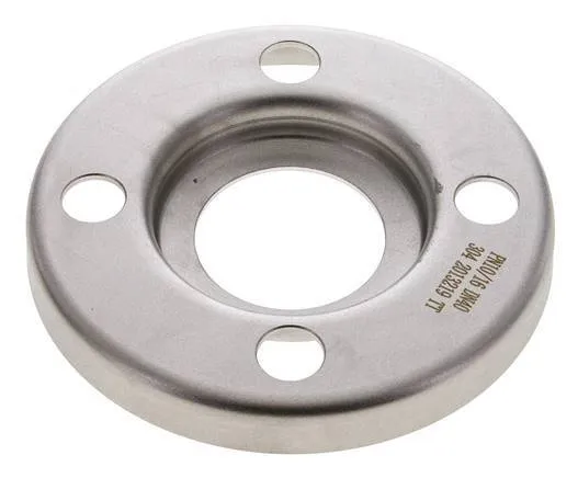Flasque Libre DN40-PN10 Acier Inoxydable 1.4301 Pressé Semblable À DIN 2642