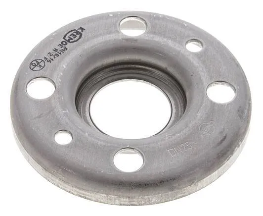 Flasque Libre DN25-PN10 Acier Inoxydable 1.4301 Pressé Semblable À DIN 2642