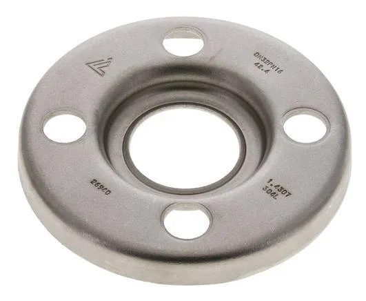Flasque Libre DN32-PN10 Acier Inoxydable 1.4301 Pressé Semblable À DIN 2642