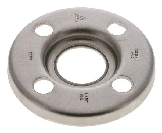 Flasque Libre DN32-PN10 Acier Inoxydable 1.4301 Pressé Semblable À DIN 2642