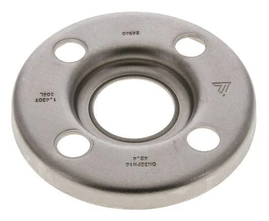 Flasque Libre DN32-PN10 Acier Inoxydable 1.4301 Pressé Semblable À DIN 2642