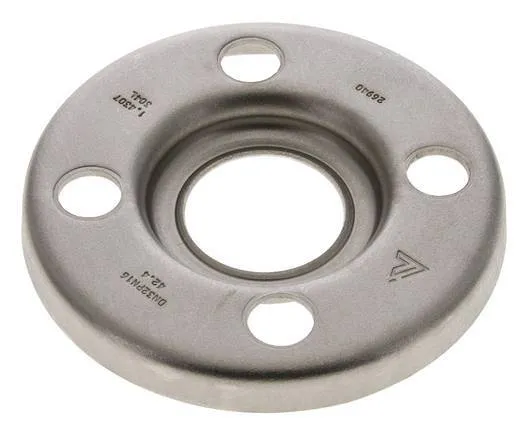 Flasque Libre DN32-PN10 Acier Inoxydable 1.4301 Pressé Semblable À DIN 2642