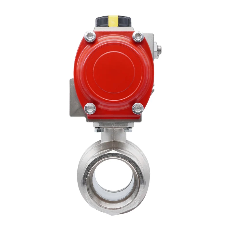 Vanne À Bille Pneumatique G3'' Laiton Double Effet