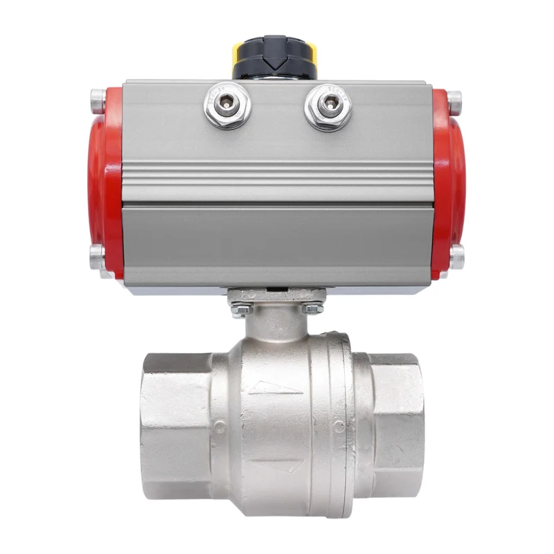 Vanne À Bille Pneumatique G2 1/2'' Laiton Fermeture Par Ressort