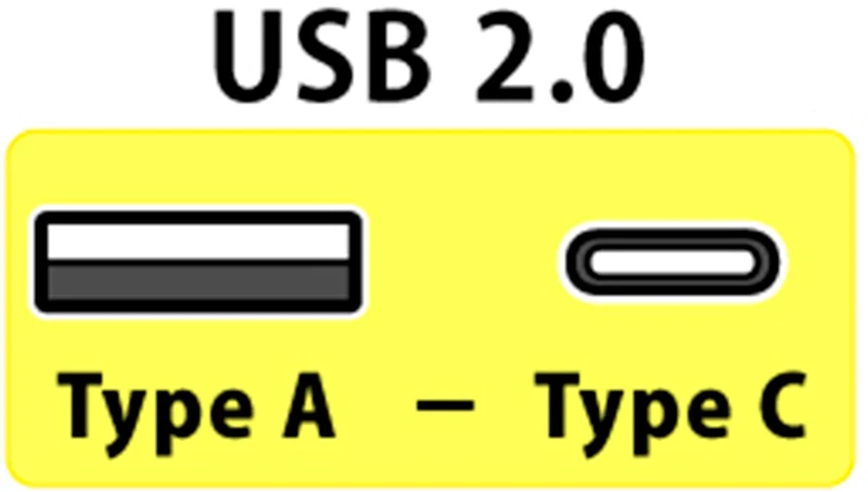 d+ Class B USB-A to USB-C 2m