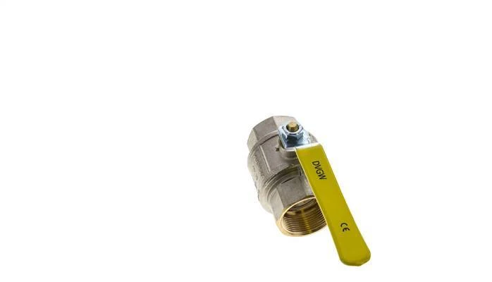 Robinet à Boisseau Sphérique En Laiton à 2 Voies Pour Oxygène Rp 2 Pouces PN 20