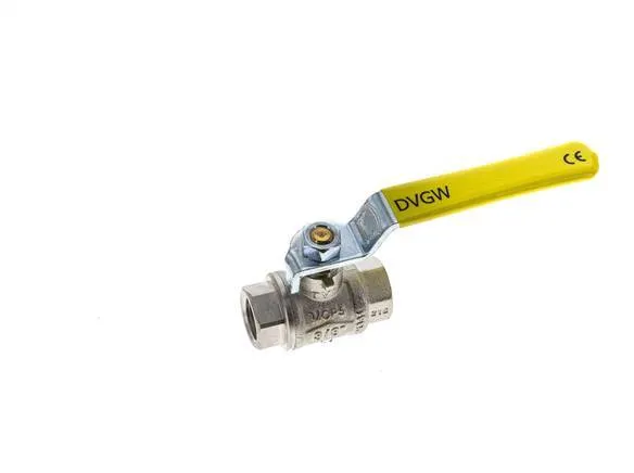 Robinet à Boisseau Sphérique En Laiton à 2 Voies Pour Oxygène Rp 1/2 Pouces PN 50
