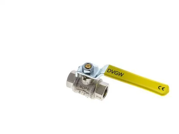 Robinet à Boisseau Sphérique En Laiton à 2 Voies Pour Oxygène Rp 1/2 Pouces PN 50