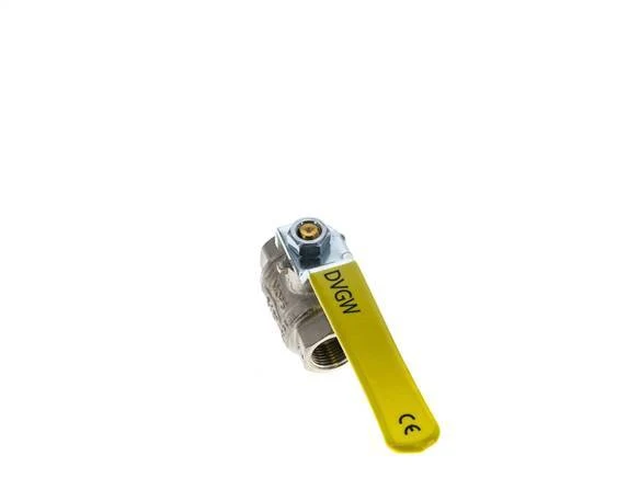 Robinet à Boisseau Sphérique En Laiton à 2 Voies Pour Oxygène Rp 1/2 Pouces PN 50
