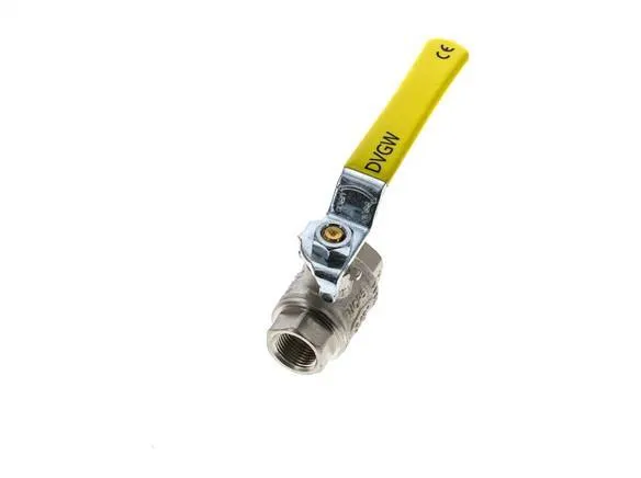 Robinet à Boisseau Sphérique En Laiton à 2 Voies Pour Oxygène Rp 1/2 Pouces PN 50