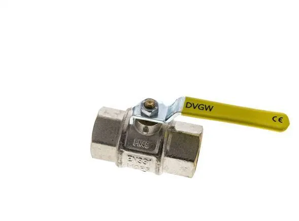 Robinet à Boisseau Sphérique En Laiton à 2 Voies Pour Oxygène Rp 1 Pouces PN 45