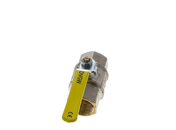 Robinet à Boisseau Sphérique En Laiton à 2 Voies Pour Oxygène Rp 1 Pouces PN 45
