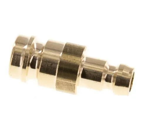 Bouchon de raccord de moule DN 6 en laiton D9 à 13 mm [2 Pièces]