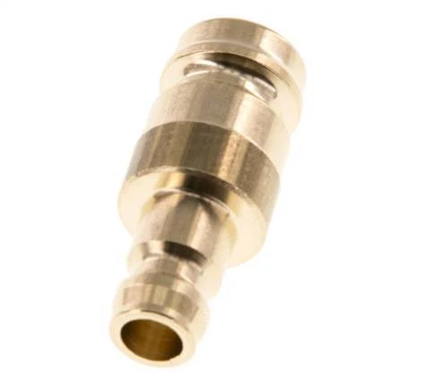 Bouchon de raccord de moule DN 6 en laiton D9 à 13 mm [2 Pièces]