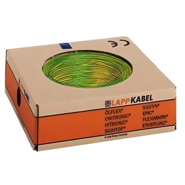 Lapp H07V-K Installation Wire - 4520006-1000 [1000 Mètres] - Section nominale du conducteur: 16 mm2
