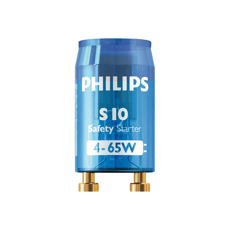 Philips S10 Ecoclick Lampe Fluorescente Démarreur 4-65W - 8711500697691 [2 Pièces]