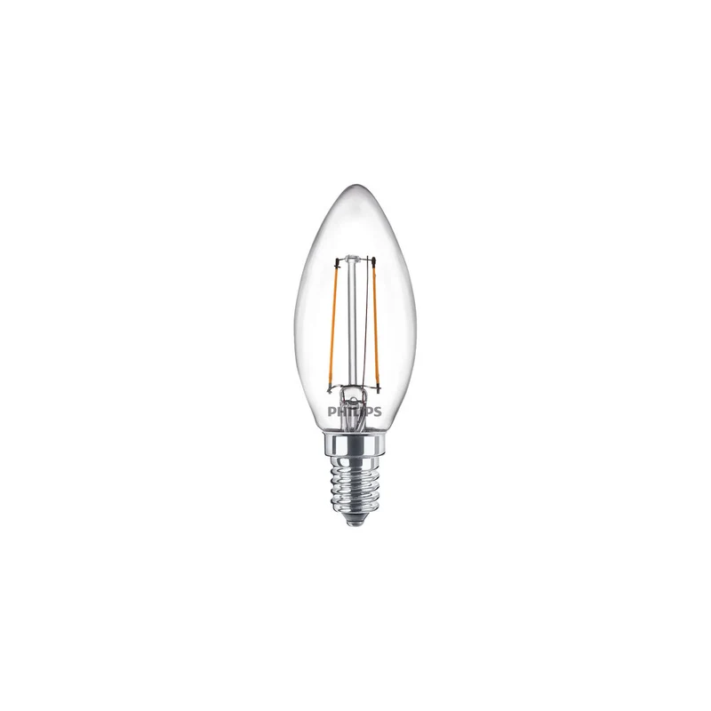 Philips CorePro Led Bougie E14 2.2W 840 Verre Clair B35 - 8719514347342 [2 Pièces]