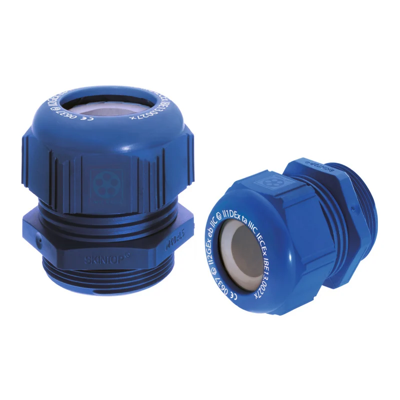 SKINTOP KR-M 16 ATEX Plus Cable Gland Blue - 54115415 [5 Pièces]