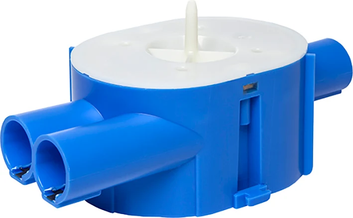 ABB G153 Prise Double Boîte Murale 50mm 3x19mm - 1SPA007121F0407 [2 Pièces]