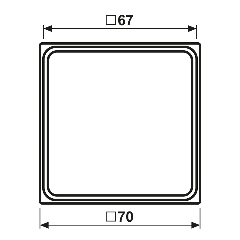 Jung LS990 Blanc Alpin Fixation CD500 - LS981ZWW [2 Pièces]