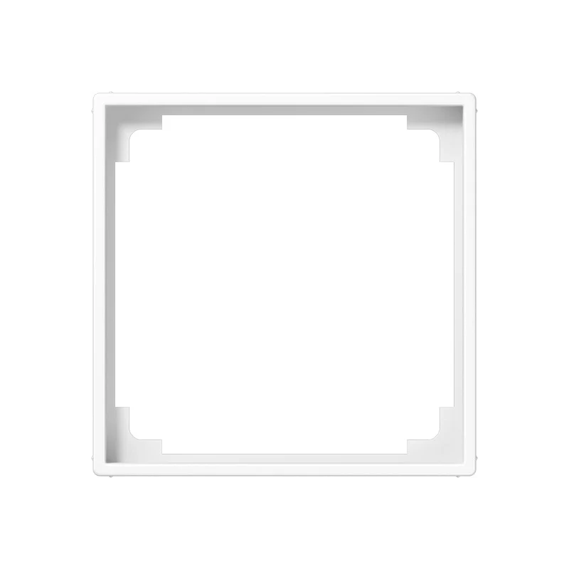 JUNG AS500 Cadre D'Adaptateur RJ45 Blanc Alpin - A590ZAWW [2 Pièces]