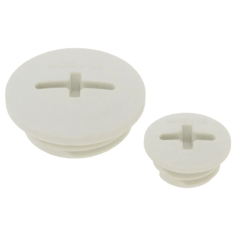 Skindicht M12 Bouchon Aveugle RAL7035 Gris Clair - 52006600 [100 Pièces]