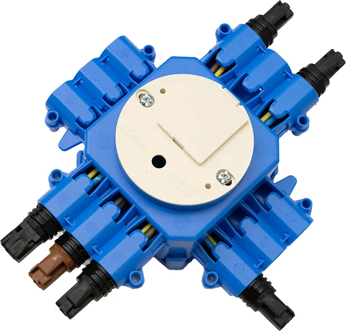 Boîte De Jonction ABB WAGO RD 4 Sortie Monopolaire - 1SPA007182F2514