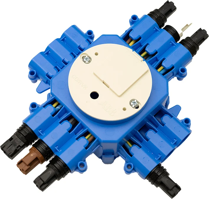 Boîte De Jonction WAGO CHP60 Avec Configuration 1-En 4-Sorties - 1SPA007182F2524
