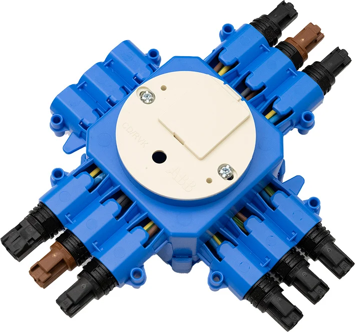 Boîte De Jonction ABB CHP60 WAGO 1-En 6-Sorties Avec Interrupteur - 1SPA007182F2536