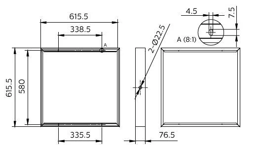 Philips Coreline Panneau Gen6 Led Boîte De Surface - 8720169752146