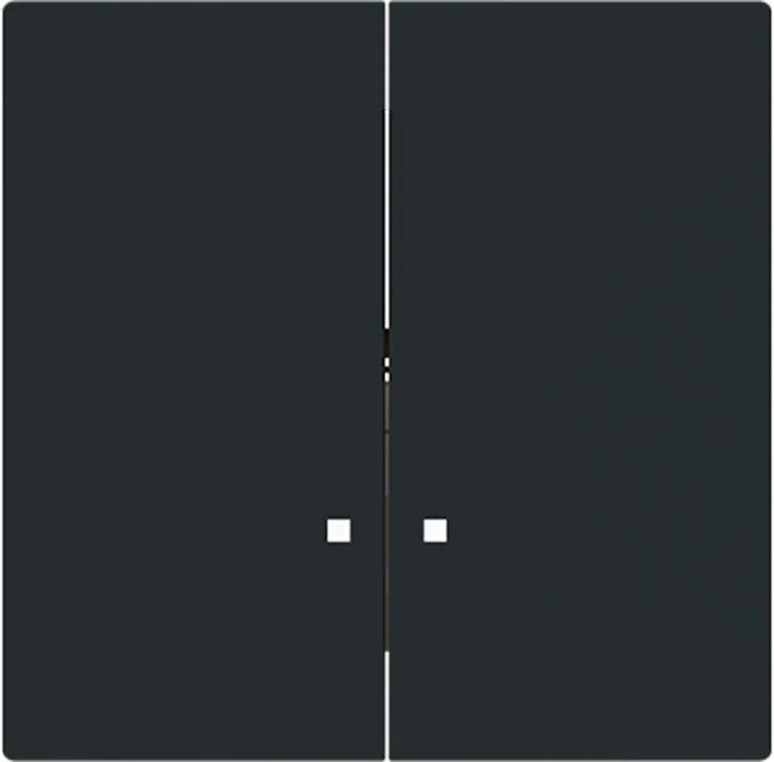 ABB Busch Hôtel DND Interrupteur Capot Noir Mat - 2CKA001751A3312