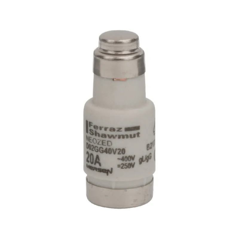 D02 Neozed GG Fusible 20A 400VAC - B217742 [10 Pièces]