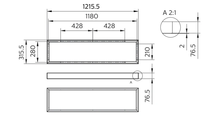 Philips CoreLine Panneau RC132Z LED Luminaire 30x120 - 8719514953994