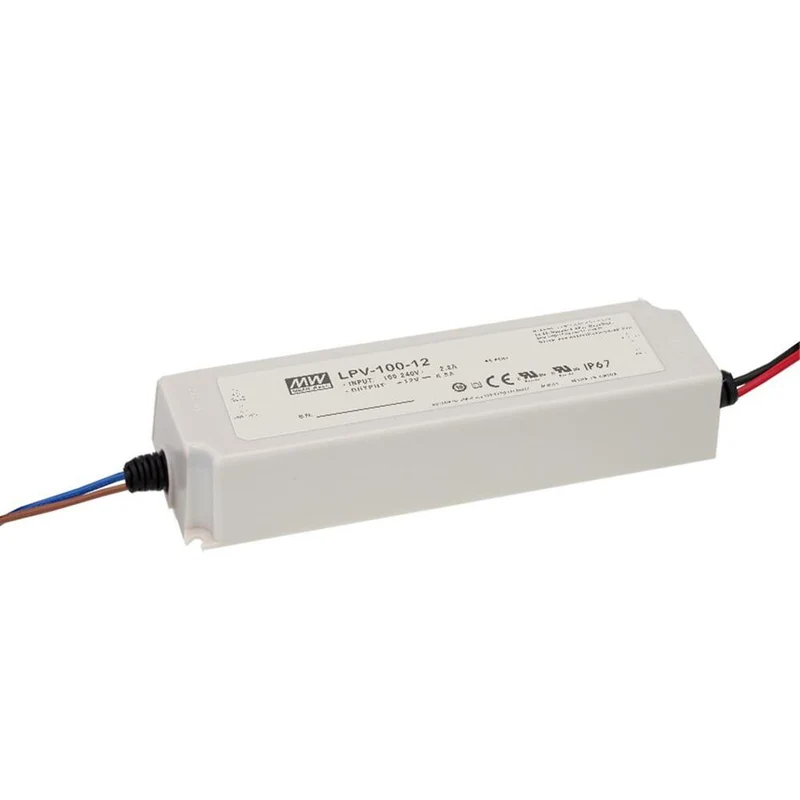 Mean Well LPV-100-24 Driver LED 100W 24 V CC IP67 - LPV-100-24