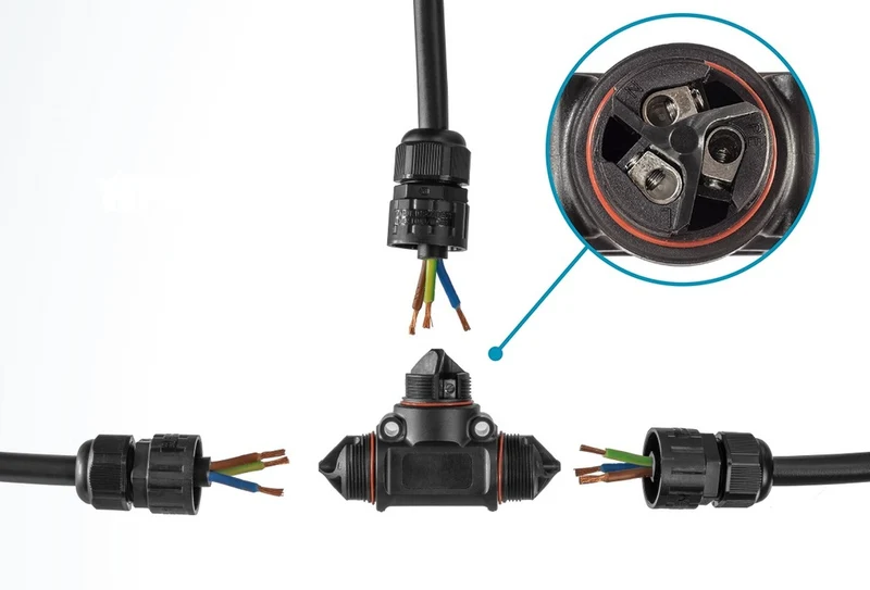 Boîte De Jonction De Câble Étanche IP68 3P 32A 450V - CBIP68P3T
