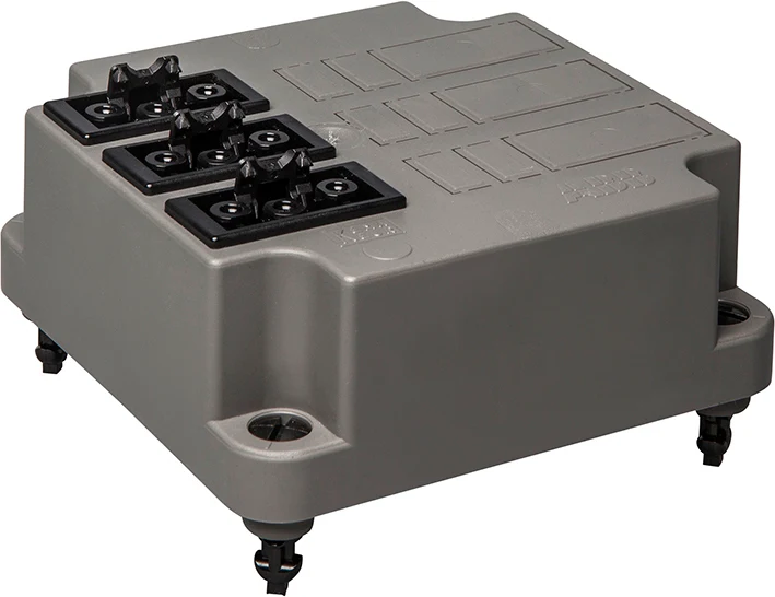 ABB 3640 Connecteur Capot Avec Trois Ports AC166 - 1SPA007131F9520