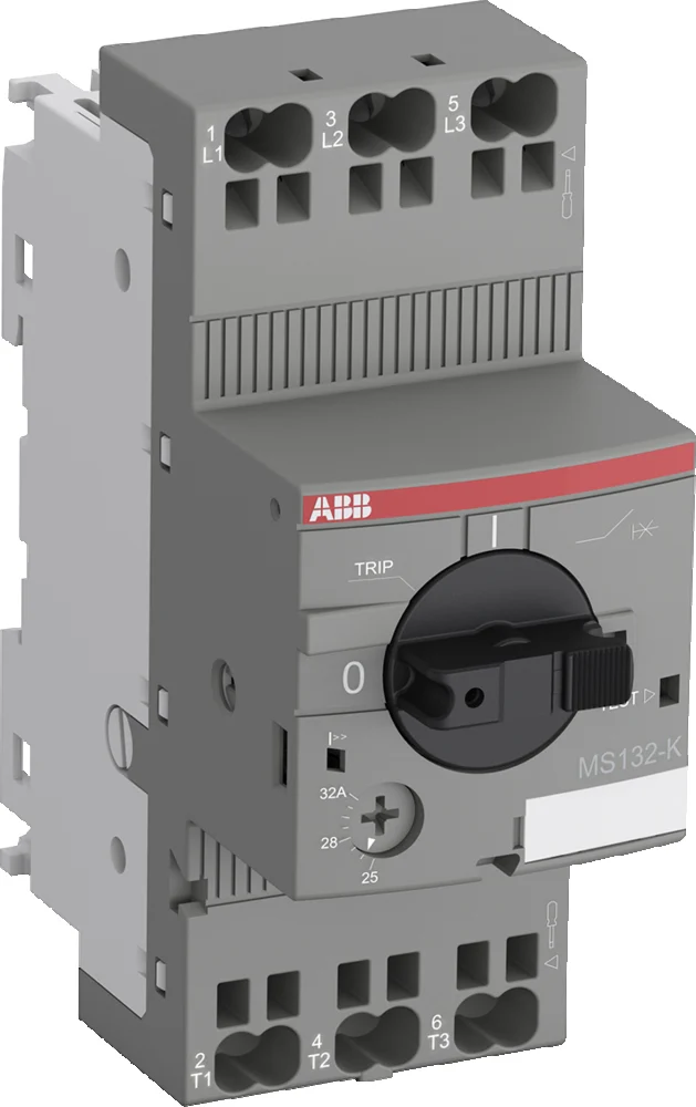 ABB MS132 Interrupteur De Protection Du Moteur 4.0-6.3A Push-In - 1SAM350010R1009