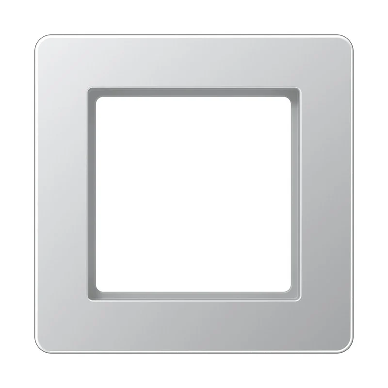 Jung A Flow Cadre De Capot Simple En Aluminium - AF581BFAL