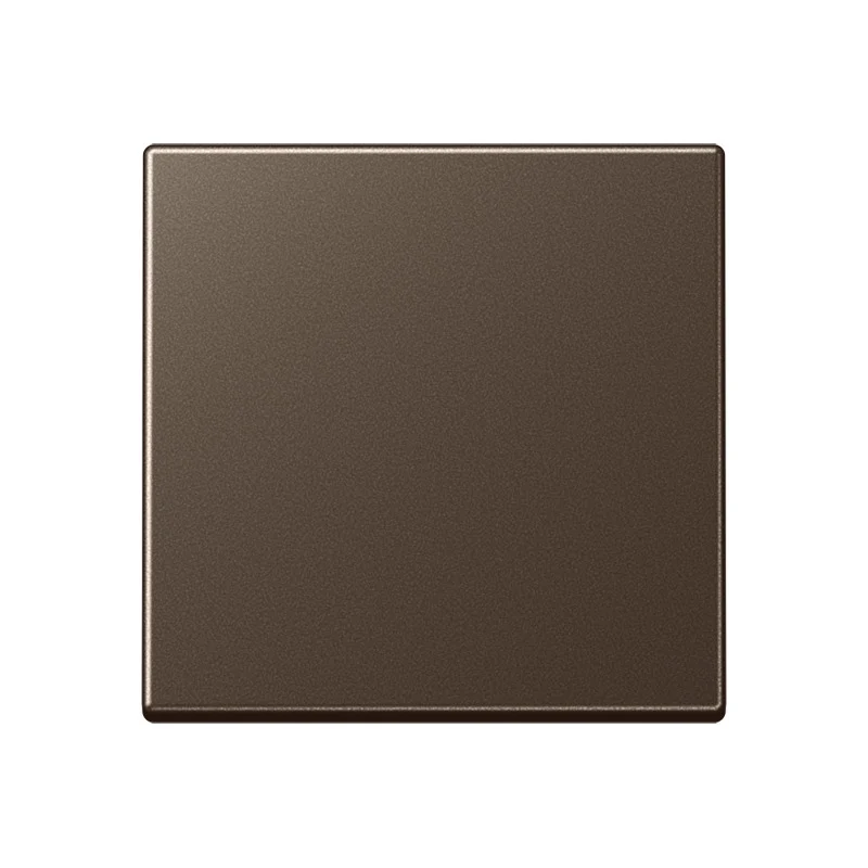 Jung A500 Capot Mocha Bouton Unique - A1700MO