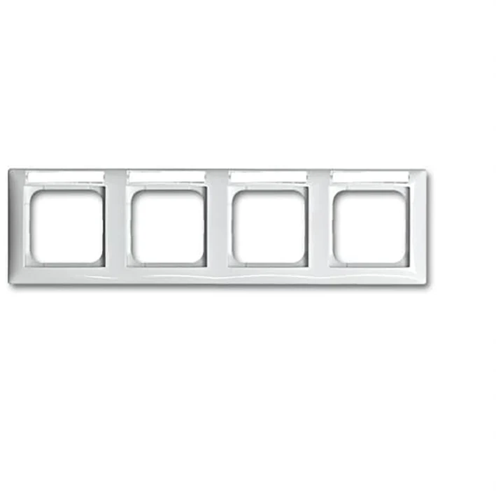4 Voies Capot Cadre Avec Fenêtre De Texte Blanc Alpin - 2CKA001754A4551