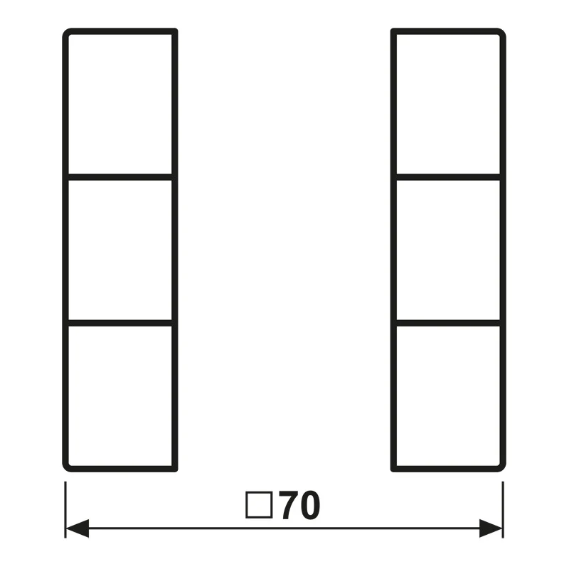 Jung Knx Panneau À Boutons 3 Ls Série Blanc Alpin - Ls503Tsaww