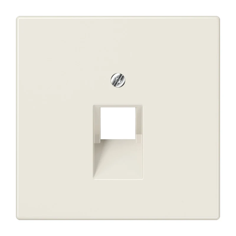 JUNG LS990 Prise Réseau Unique UAE Capot Blanc - LS969-1UA