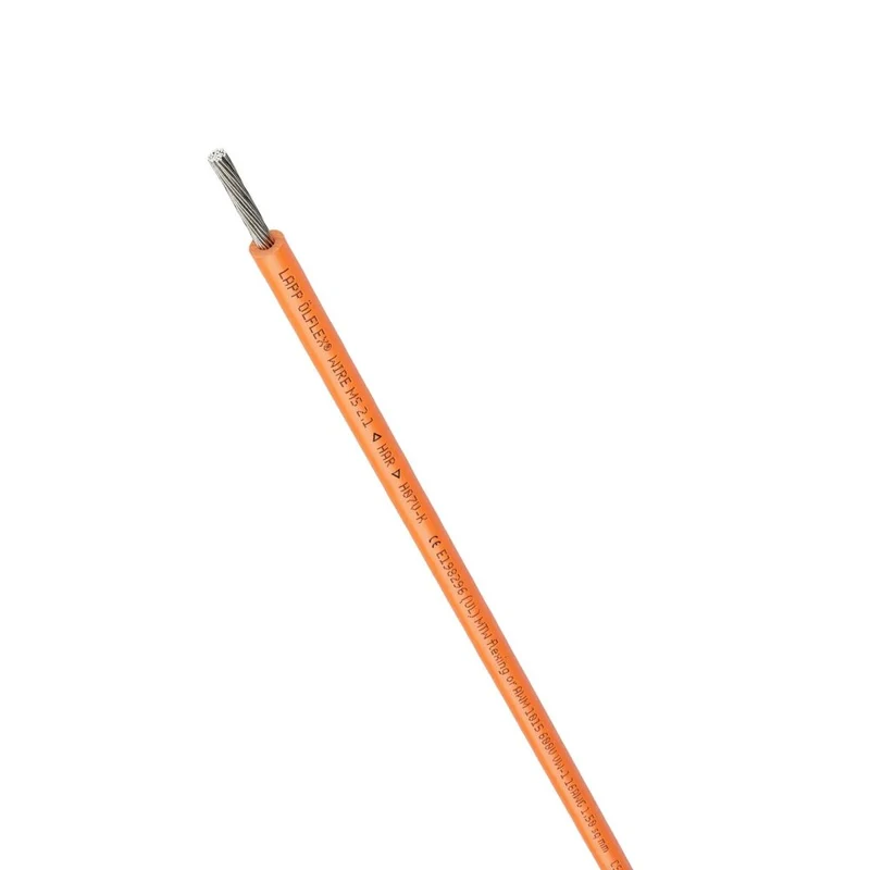 LAPP Multi-Standard SC 2.1 Câble Monocore 1mm² Orange - 4160309 [100 Mètres]